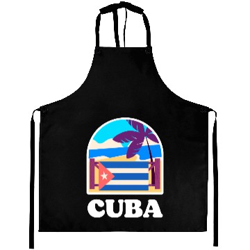 Discover Vintage Cuba Travel Aprons
