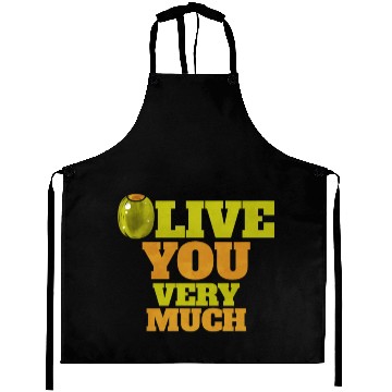 Discover Olive I love You Very Much - Love Veggies Aprons