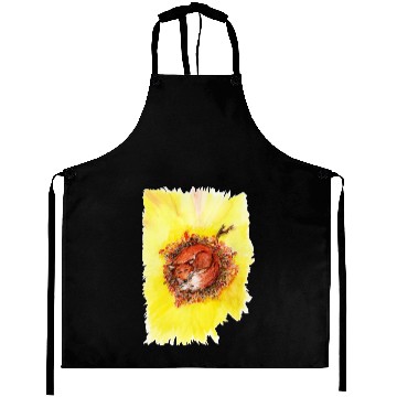 Discover Sleeping fox Aprons
