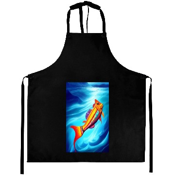 Discover Colorful fish Aprons