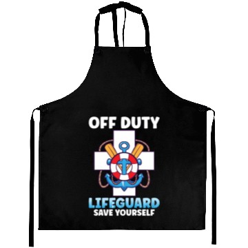 Discover Swimmer Scuba Diving Lifeguard Water Sport Aprons