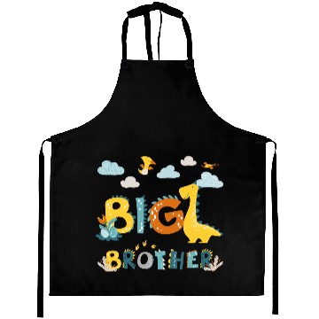 Discover Boys Big Brother Dino Lover Aprons