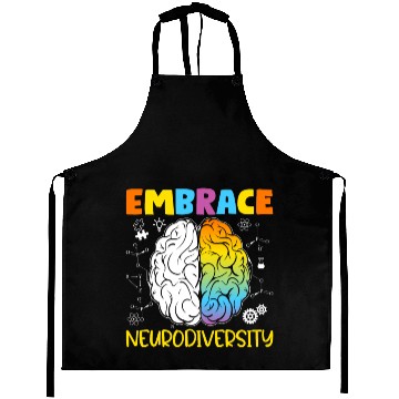 Discover Neurodiversity - Embrace ADHD Autism ASD Aprons