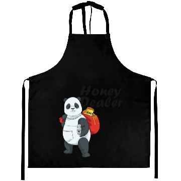 Discover Honey Dealer Farmer Beekeeper Bees Panda Aprons