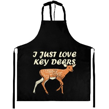 Discover I Just Love Key Deers Fawn Deer Lover Florida Keys Aprons