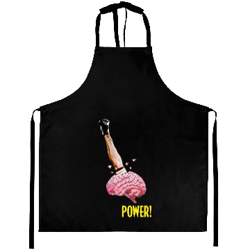 Discover Black Power Brain Aprons