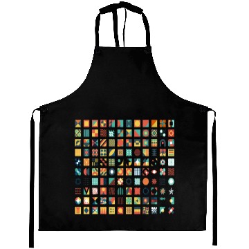 Discover Geometric Modern Aprons