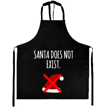 Discover Santa Does Not Exist : Xmas Santa Claus Believer Aprons