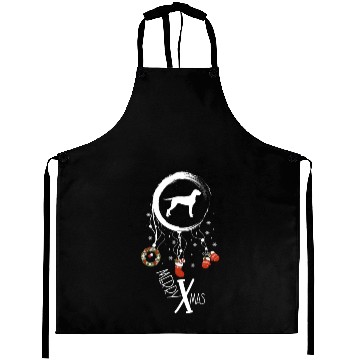 Discover dog dreamcatcher Christmas Viszla Aprons