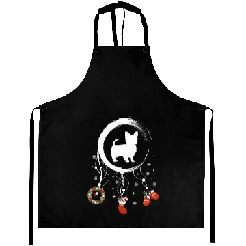 Discover dog dreamcatcher Christmas Yorkshire Terrier Aprons