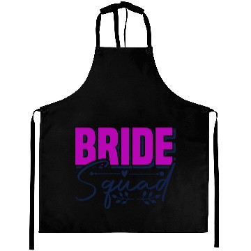 Discover Bride Squad Aprons Design