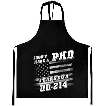 Discover i earned a dd214 Aprons