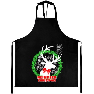 Discover Reindeer Christmas Aprons