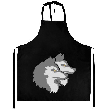 Discover Team Logo Wolf Pack Aprons