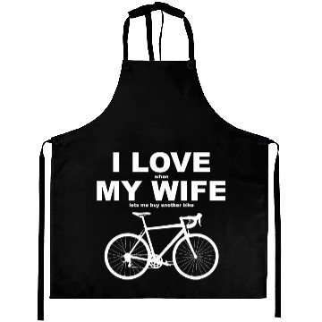 Discover I LOVE MY WIFE Essential Aprons