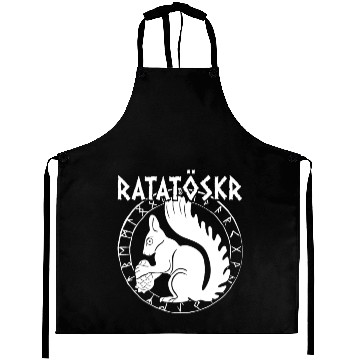 Discover Ratatoskr Norse Squirrel Viking Vikings Aprons