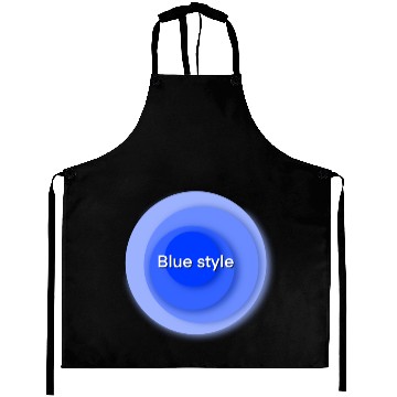 Discover Blue style circle combines Aprons