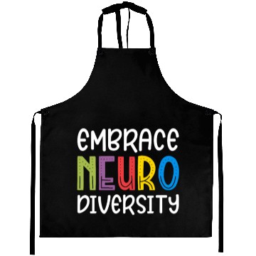 Discover Embrace Neurodiversity Aprons