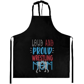 Discover Loud Proud Wrestling Mom Aprons