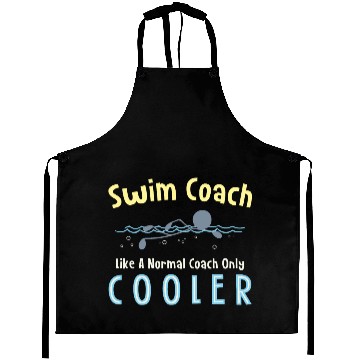 Discover swim coach like a normal coach but cooler Aprons
