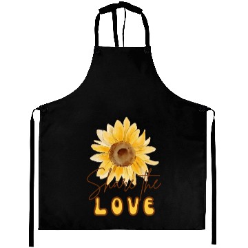 Discover Share The Love Sunflower Aprons