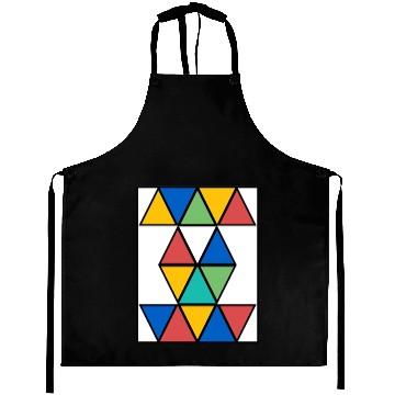 Discover Abstract triangle Aprons