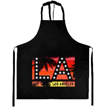 Discover Los Angeles LA California Gift Aprons