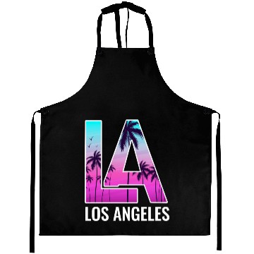 Discover Los Angeles LA California Gift Aprons