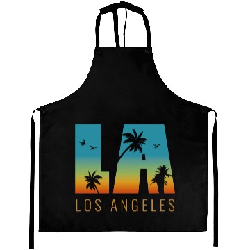 Discover Los Angeles LA California Gift Aprons