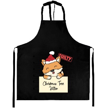 Discover Fox christmas funny prison Aprons