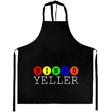 Discover Bingo Yeller Aprons