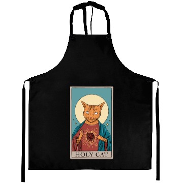 Discover Cat Tarot Design for a Cat Lady or Cat Mom Aprons