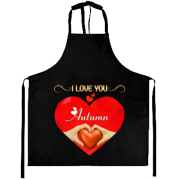 Discover I love you Autumn Aprons