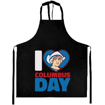 Discover Columbus Day 1492 Aprons