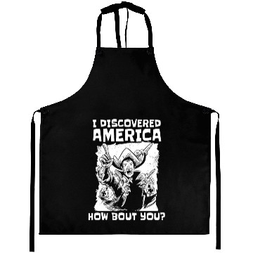 Discover Columbus Day 1492 Aprons