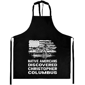 Discover Columbus Day 1492 Aprons