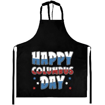 Discover Columbus Day 1492 Aprons