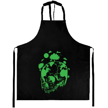 Discover Green Earth on a Bone Head Nature Aprons