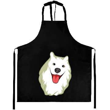 Discover Samoyed Cute Puppy Dog Owners Pet Lover Gift Ideas Aprons
