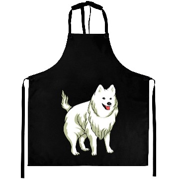 Discover Samoyed Cute White Dog Owners Pet Lover Gift Ideas Aprons