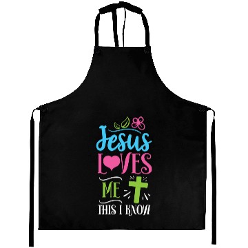 Discover Jesus Loves Me This I Know Easter Day Quotes Aprons