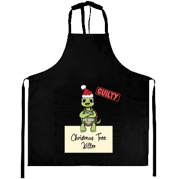 Discover turtle christmas funny prison Aprons