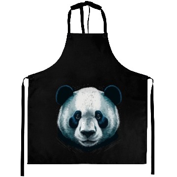 Discover Realistic Panda Head Aprons