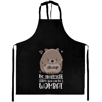 Discover Combat Wombat For A Wombats Lover Aprons