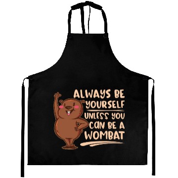 Discover Native Australian Animal Lovers Cute Wombat Aprons
