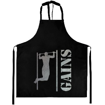 Discover Bodybuilder Workout Pull Postal Service Back Exercise Gift Aprons