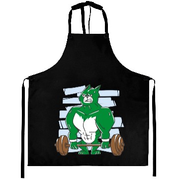Discover Pumping hulk. Gym Aprons