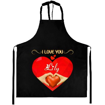 Discover I love you Lily Aprons