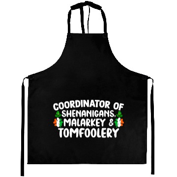 Discover Coordinator Of Shenanigans Malarkey Shenanigans Co Aprons