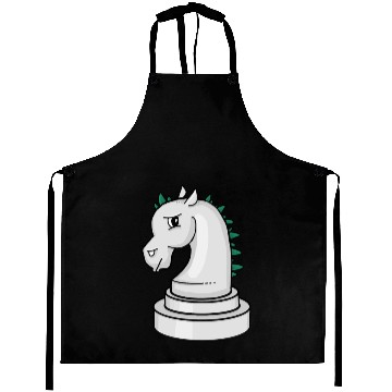 Discover Annoyed Punk Chess Horse Aprons